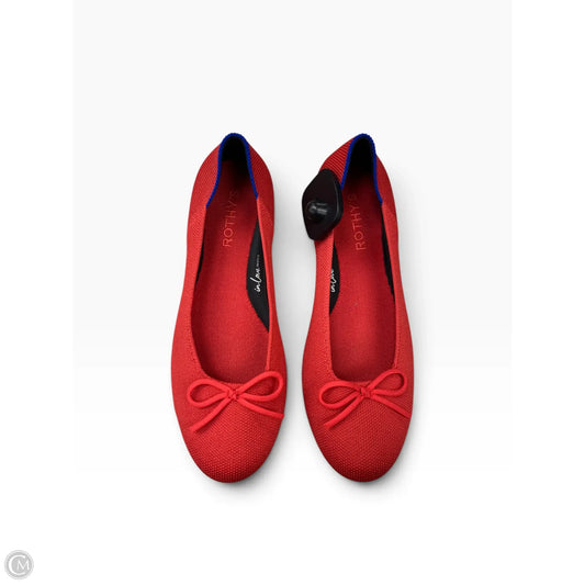 Shoes Flats By Rothys In Red, Size: 8