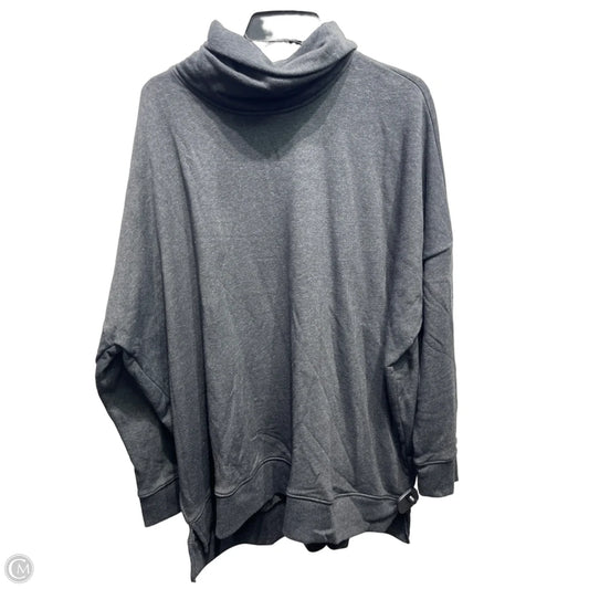 Sweatshirt Collar By Time And Tru In Grey, Size: Xxl