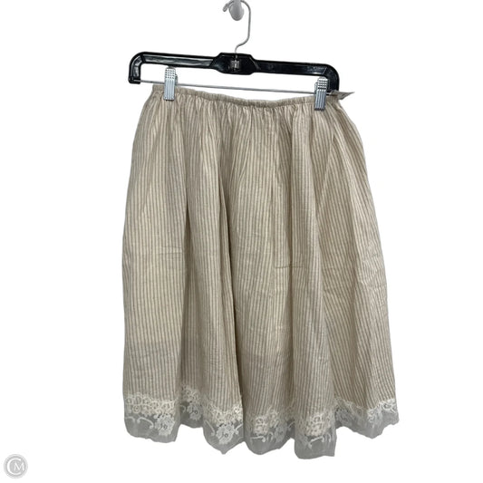 Skirt Midi By Pol In Cream, Size: S