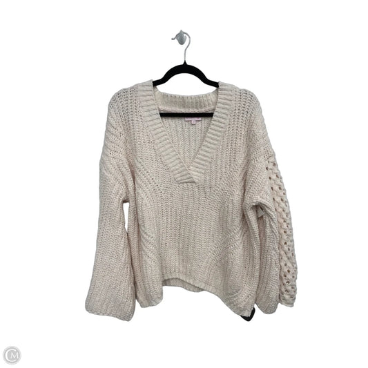 Sweater By Pink Lily In Pink, Size: M