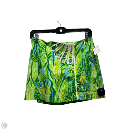Skort Designer By Lilly Pulitzer In Green, Size: 2