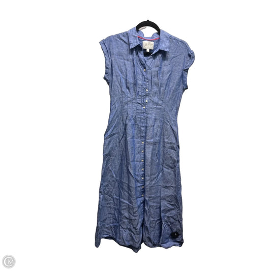 Dress Casual Midi By Lilly Pulitzer In Blue, Size: 2