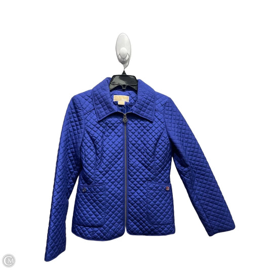 Jacket Puffer & Quilted By Michael By Michael Kors In Blue, Size: Xs