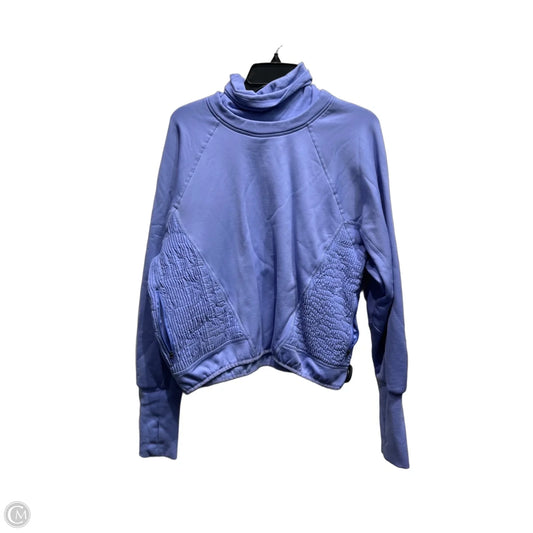 Top Long Sleeve By Free People In Purple, Size: Medium