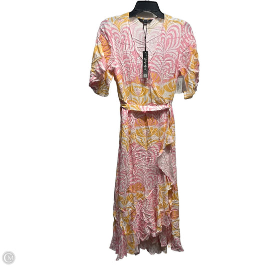 Dress Casual Maxi By Charlie B In Orange & Pink, Size: Xs