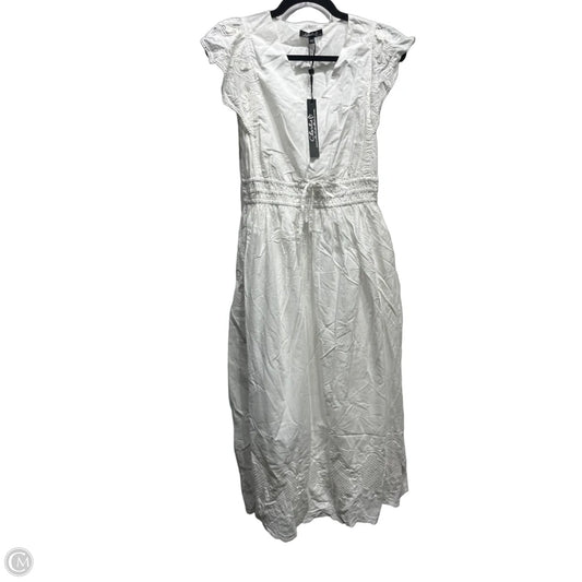 Dress Casual Midi By Charlie B In White, Size: Xs