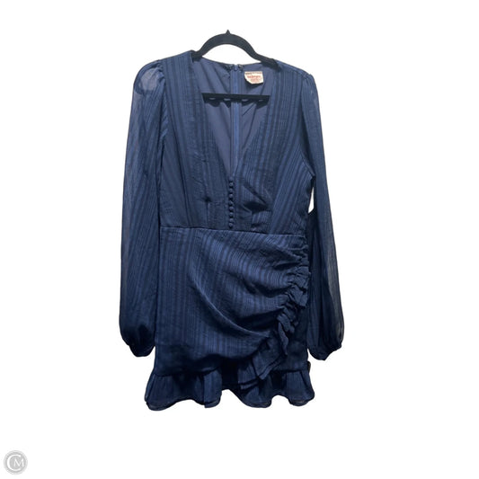 Dress Party Short By Showpo In Navy, Size: 8