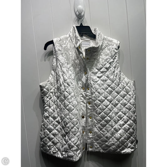 Vest Puffer & Quilted By Charter Club In Yellow, Size: Xl
