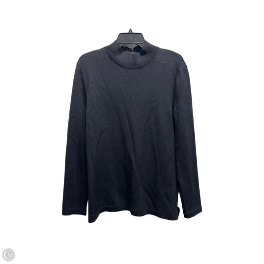 Top Long Sleeve Luxury Designer By St John Collection In Black, Size: M