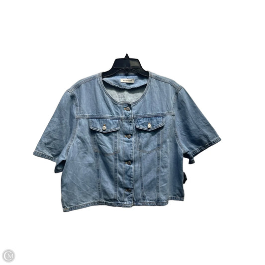 Jacket Denim By BETTER DENIM In Blue Denim, Size: Xl