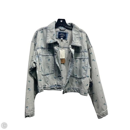 Jacket Denim By Ashley In Bronze, Size: L