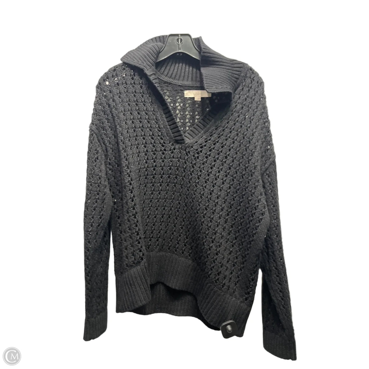 Sweater By Loft In Black, Size: S