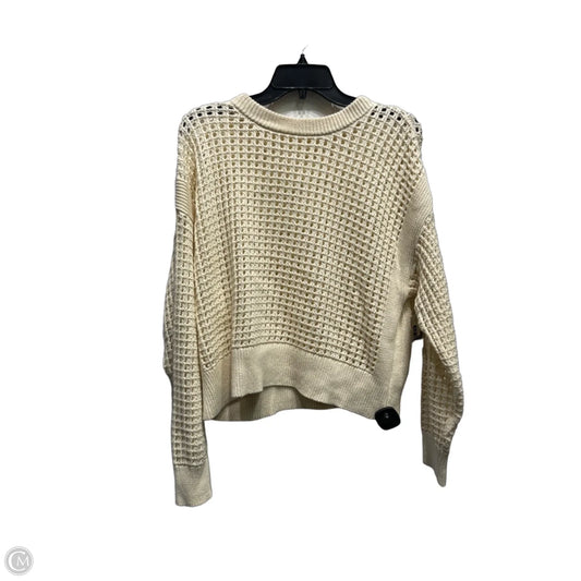 Sweater By Old Navy In Cream, Size: M