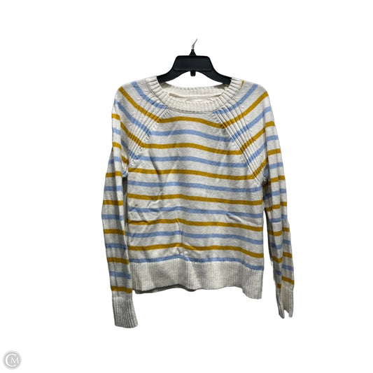 Sweater By Loft In Blue & Yellow, Size: M