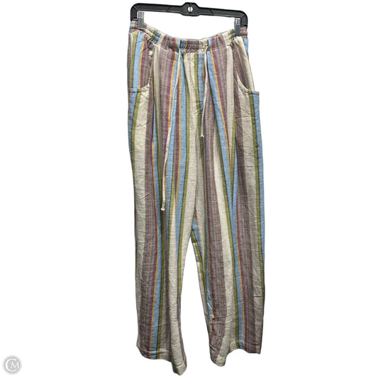 Pants Wide Leg By Free People In Blue & Purple, Size: S