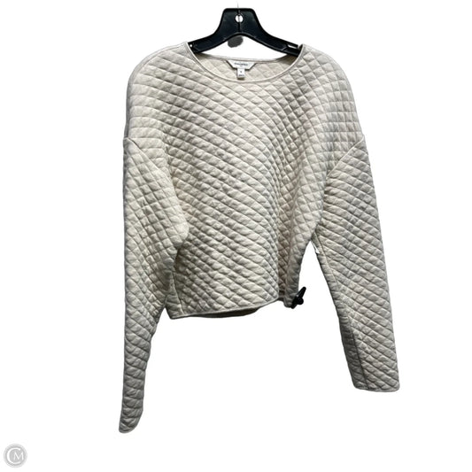 Top Long Sleeve By Banana Republic In Beige, Size: S
