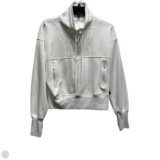 Athletic Sweatshirt Collar By Old Navy In White, Size: S