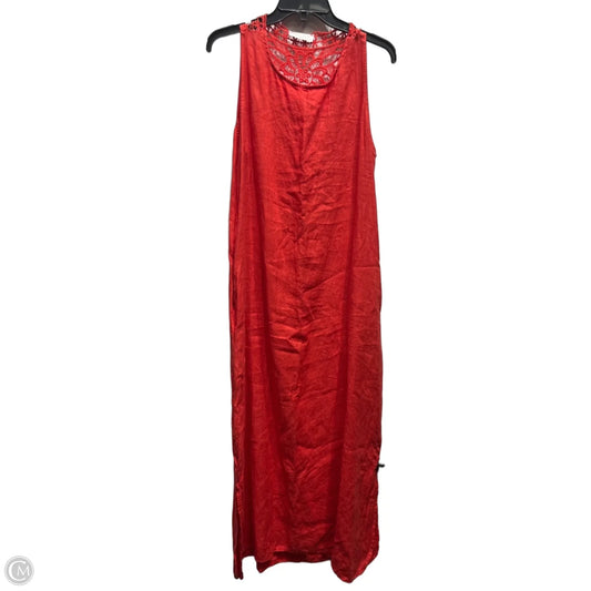 Dress Casual Maxi By SPIGHE DILINO In Red, Size: M
