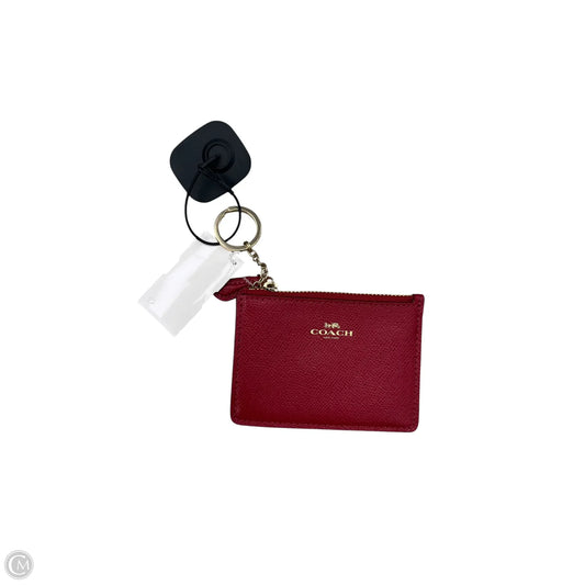Id/card Holder Designer By Coach, Size: Small