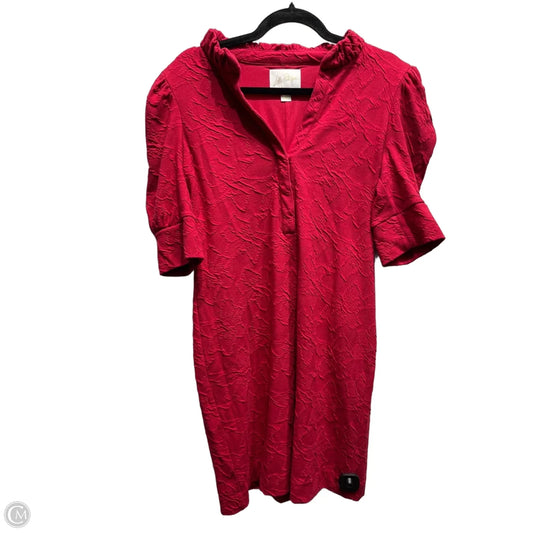 Dress Designer By Lilly Pulitzer In Red, Size: M