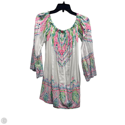 Dress Designer By Lilly Pulitzer In Green & Pink, Size: Xs
