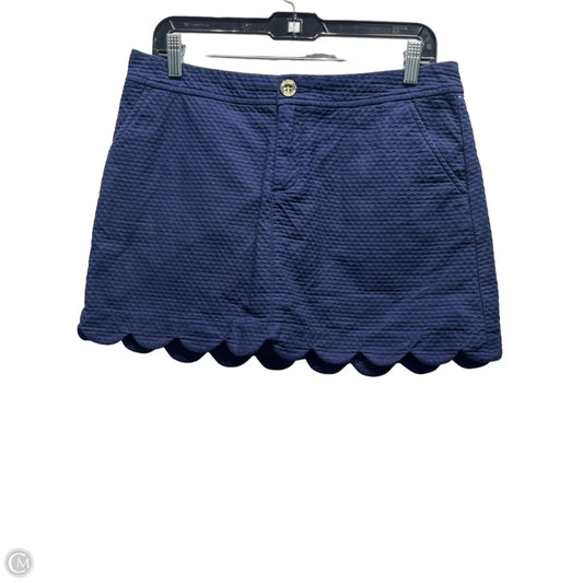Skort Designer By Lilly Pulitzer In Navy, Size: 6