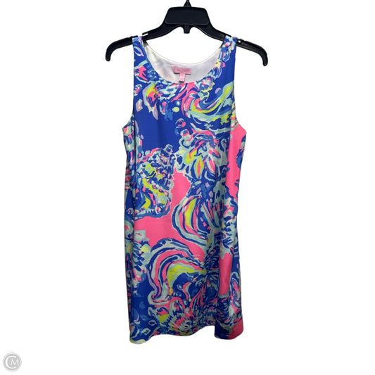 Dress Designer By Lilly Pulitzer In Blue & Pink, Size: S