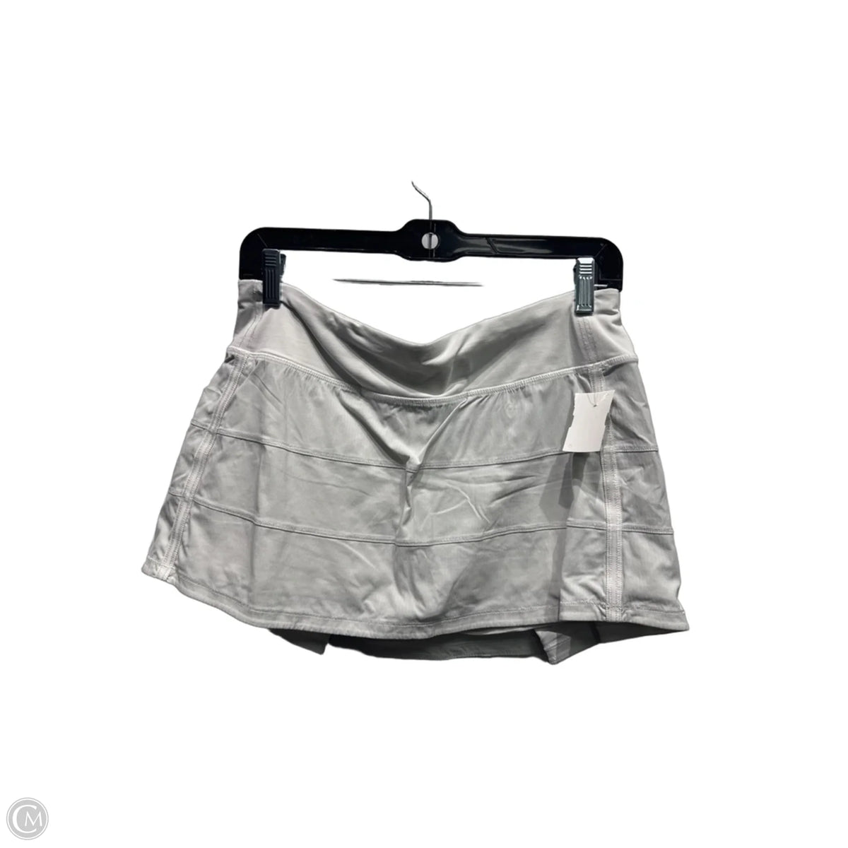 Athletic Skort By Lululemon In Grey, Size: 8