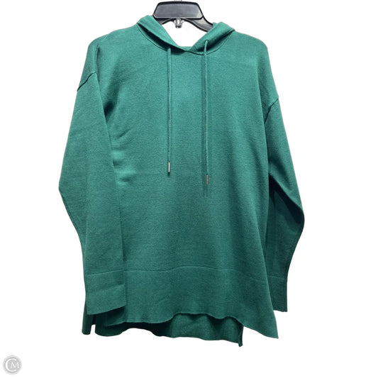 Athletic Sweatshirt Hoodie By Tek Gear In Green, Size: S