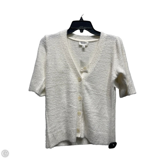 Sweater Short Sleeve By Candace Cameron Bure In White, Size: Xxs