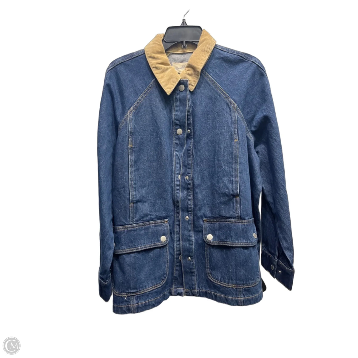 Jacket Denim By Universal Thread In Blue Denim, Size: S