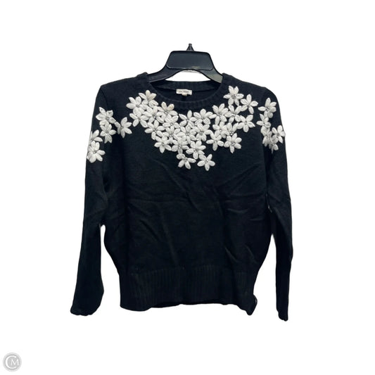 Sweater By En Creme In Black & White, Size: L