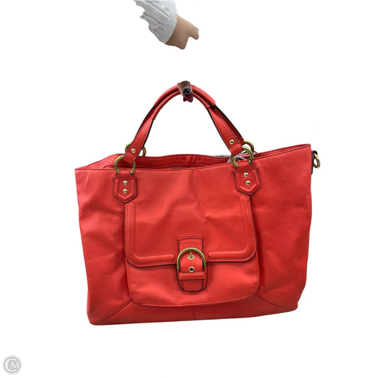 Handbag Designer By Coach, Size: Medium