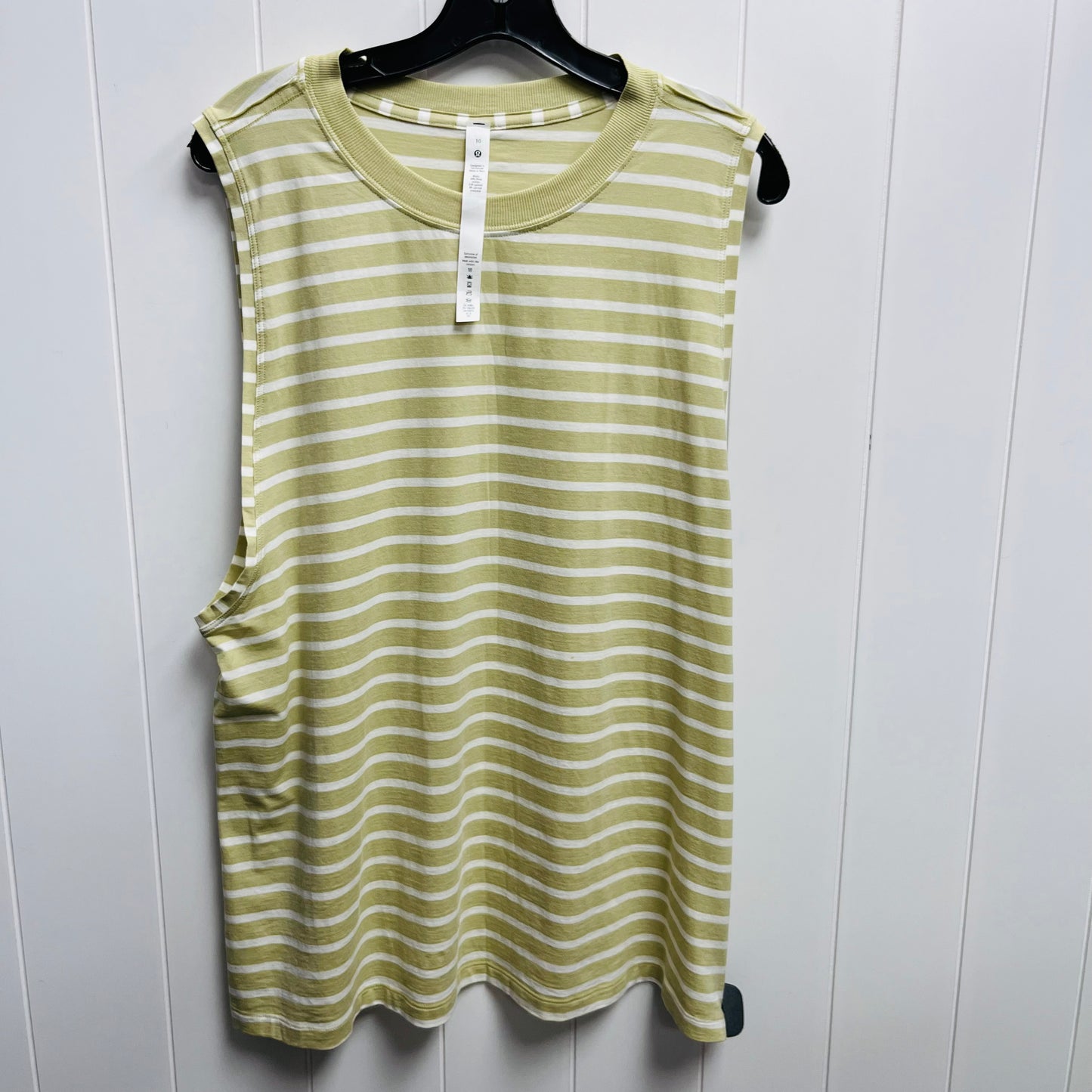 Athletic Tank Top By Lululemon  Size: 10