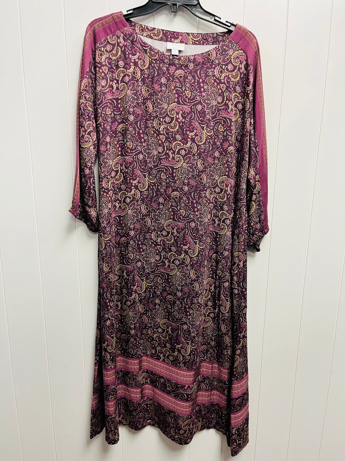 Dress Casual Maxi By Pure Jill In Purple, Size: M