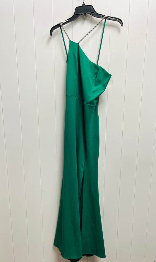 Green Dress Party Long XSCAPE, Size 8
