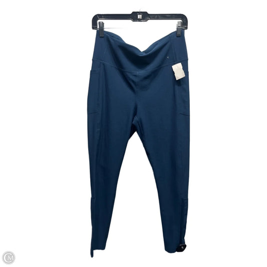 Athletic Leggings By Mondetta In Teal, Size: L
