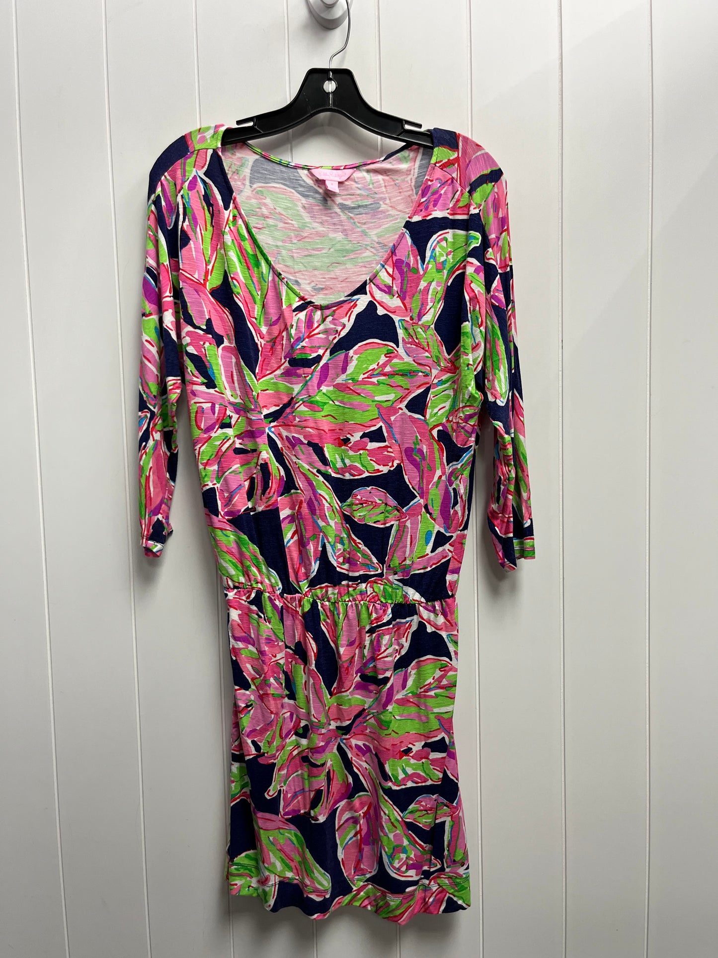 Dress Casual Short By Lilly Pulitzer In Pink & Purple, Size: S