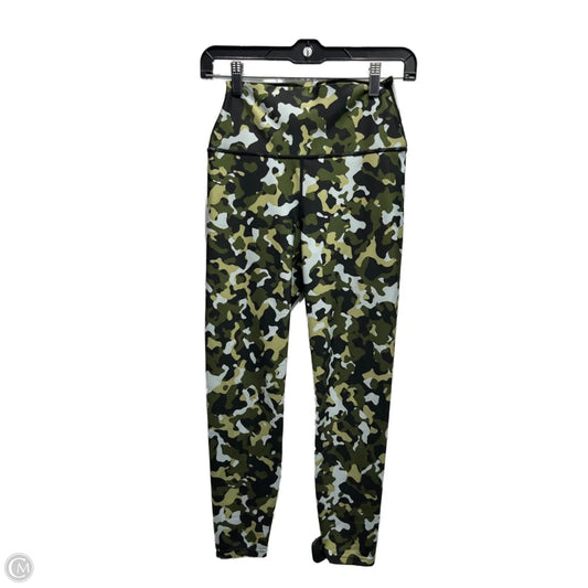 Athletic Leggings By CARBON38 In Green, Size: S