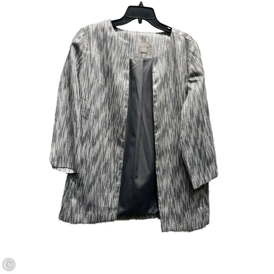 Jacket Other By Chicos In Silver, Size: L