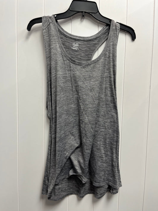 Athletic Tank Top By Athletic Works In Grey, Size: 22