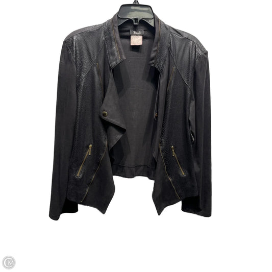 Jacket Moto By Bali Studio In Black, Size: Xl