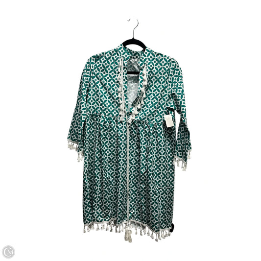 Dress Casual Short By Amazon Essentials In Green & White, Size: M