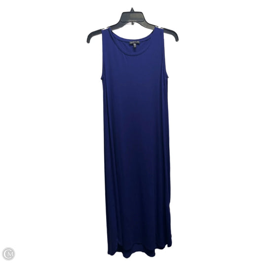 Dress Casual Maxi By Eileen Fisher In Blue, Size: Xxs