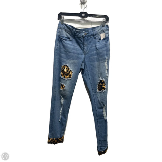 Jeans Straight By Venus In Blue Denim, Size: 2