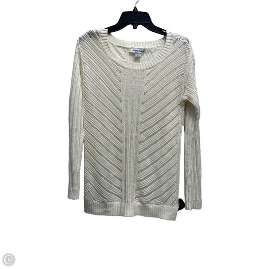 Top Long Sleeve By Tommy Bahama In Cream, Size: Xxs