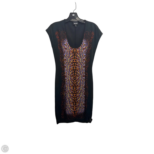Dress Casual Short By Clothes Mentor In Black & Orange, Size: M