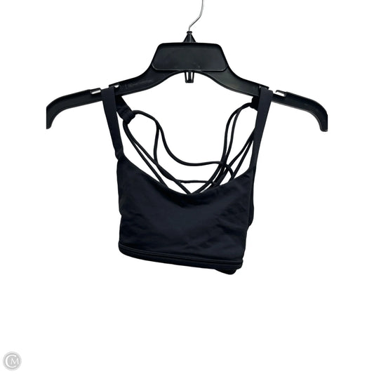 Athletic Bra By Lululemon In Black, Size: 4
