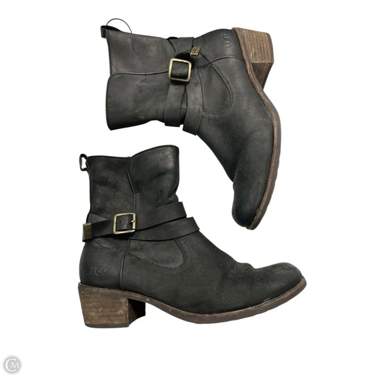 Boots Designer By Ugg In Black, Size: 8
