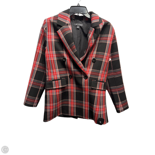 Blazer By Ann Taylor In Black & Red, Size: 2p